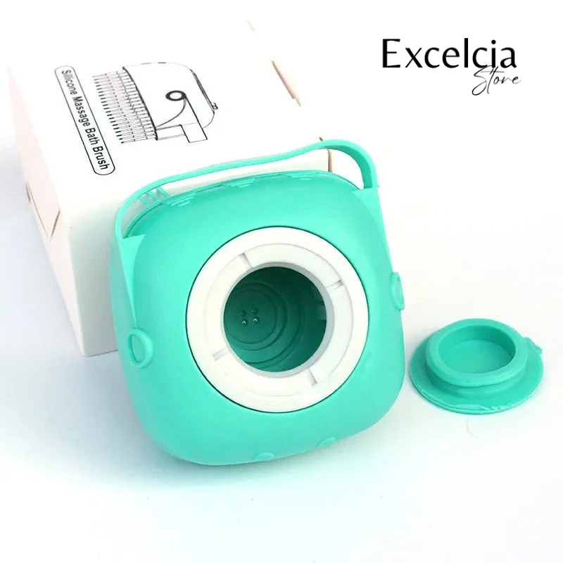 Cepillo Dispensador para Baño de Mascotas