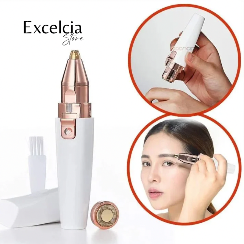 Depilador facial portátil (2 en 1)