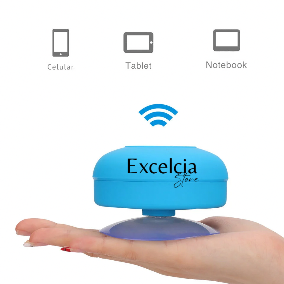 Parlante Portátil para Ducha Bluetooth