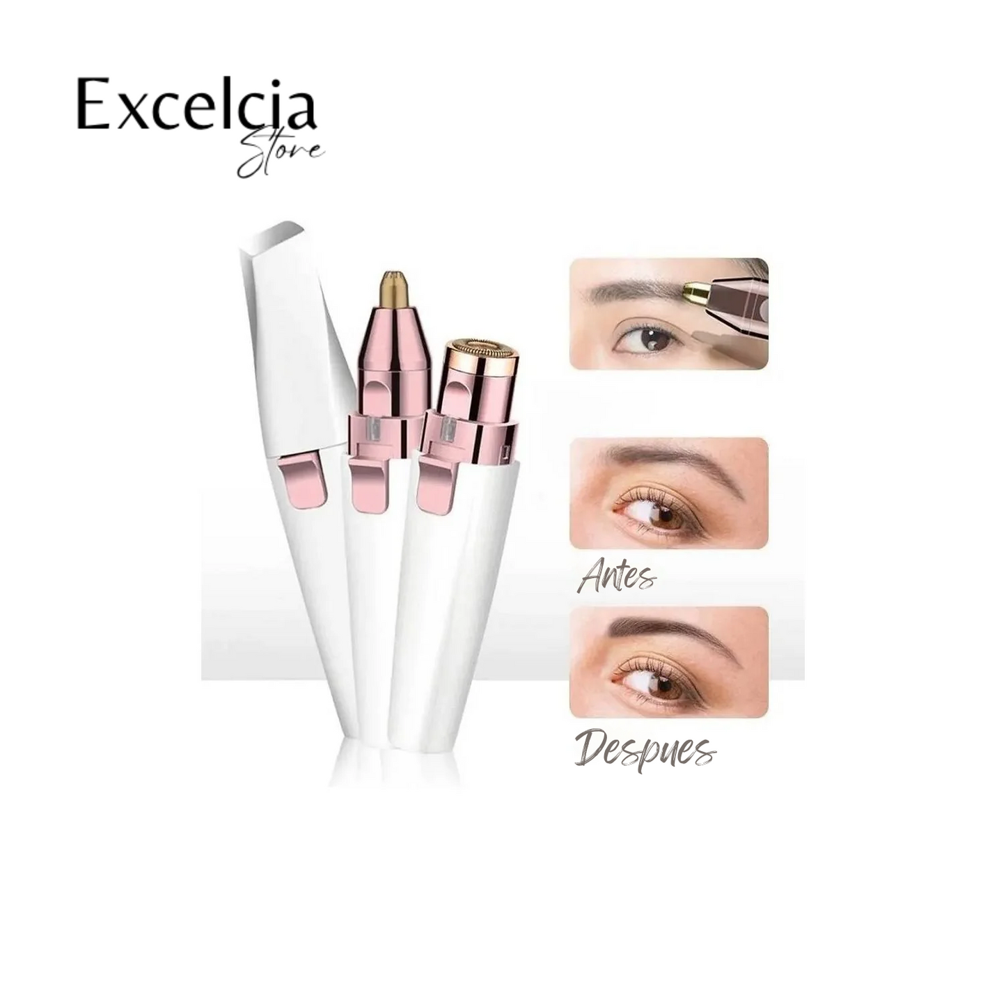 Depilador facial portátil (2 en 1)