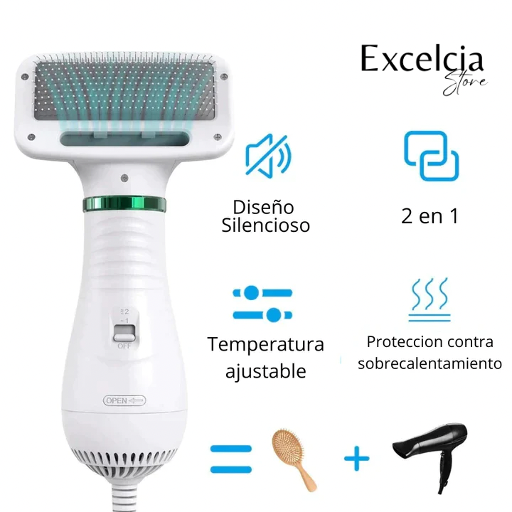 Secador de Mascota 2 en 1